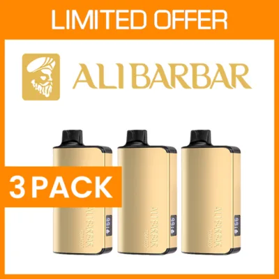 3 PACK – ALIBARBAR INGOT – 9000 PUFFS