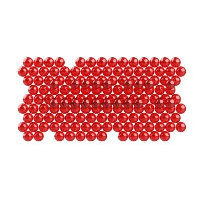 Angus Enhanced Ruby Ball 100 Pieces – 3mm