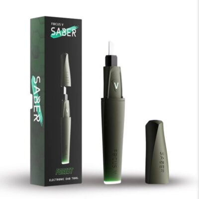 Saber Hot Knife: Focus V Saber Electric Dab Tool – Forest Green