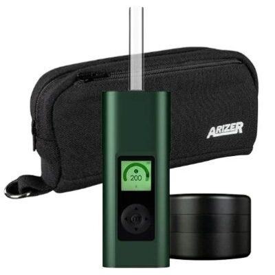Arizer Ultimate Vaporizer Bundle(Solo 3 V2 + Grinder + Smell-proof case)