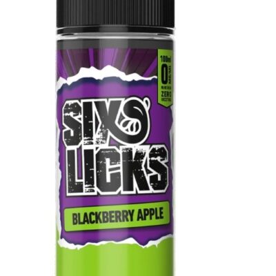 SIX LICKS BLACKBERRY APPLE (LIQUID GOLD) E-LIQUID