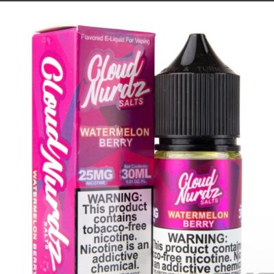 Cloud Nurdz Salt – Watermelon Berry (30ml)