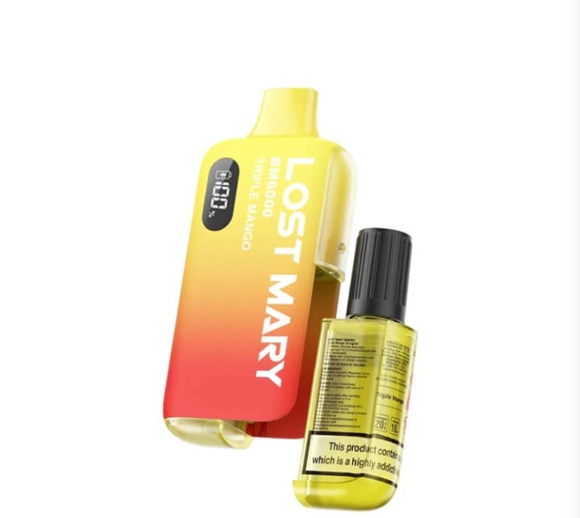 Lost Mary BM6000 Triple Mango Disposable Vape – 20mg