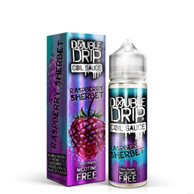 Double Drip Raspberry Sherbet Short Fill E-Liquid 50ml