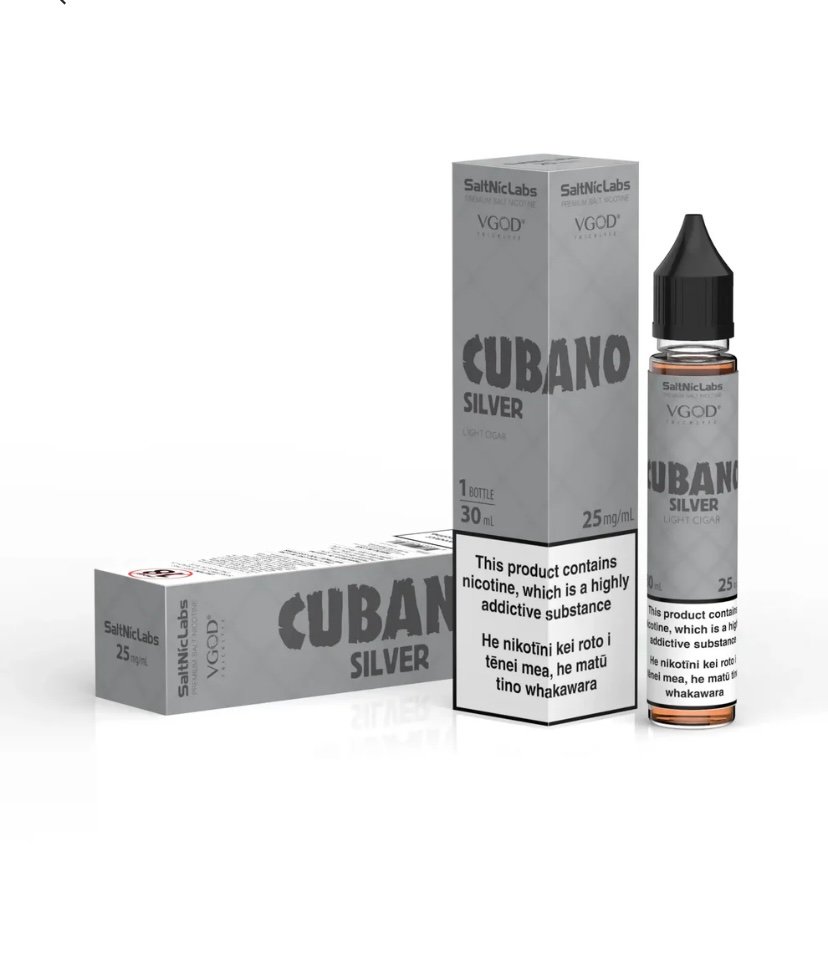 Cubano Tobacco Silver by VGOD SaltNic