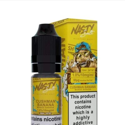 Nasty Juice Nic Salt 10ml – Cushman Banana