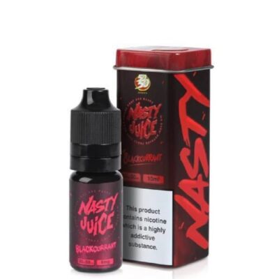 NASTY JUICE 10ml E-Liquid – Bad Blood – Blackcurrant 50/50