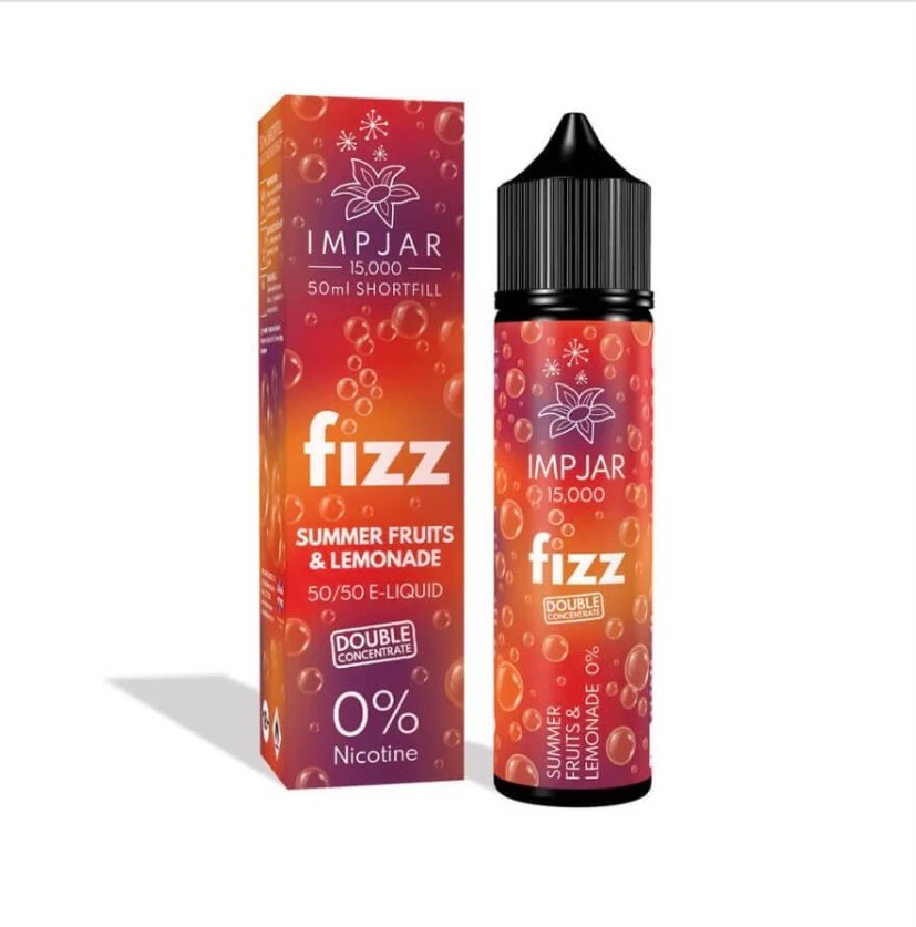 IMP Jar 50ml Fizzy – Summer Fruits & Lemonade 50/50 Shortfill