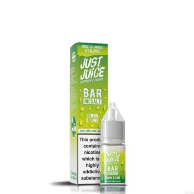 Just Juice Bar Range Lemon & Lime 10ml Nic Salt E-Liquid