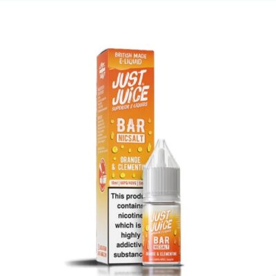 Just Juice Bar Range Orange & Clementine 10ml Nic Salt E-Liquid
