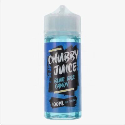 Blue Raz Candy by Chubby Juice E-Liquid | 100ml Short Fill