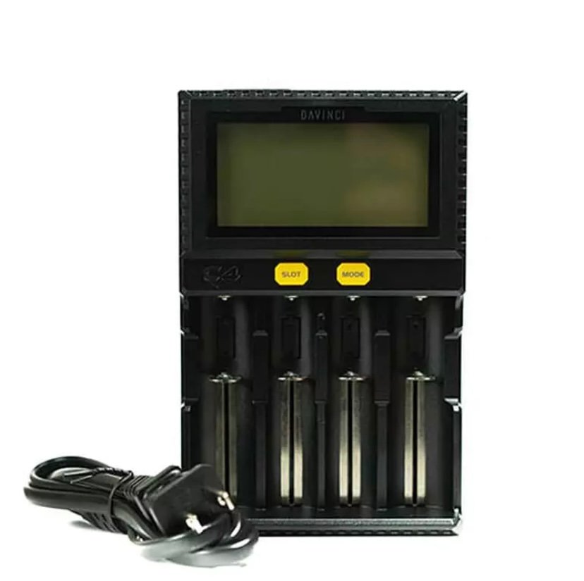 DaVinci 4 Slot Digital Battery Charger Plug