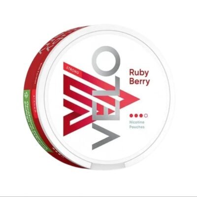 Velo Nicotine Pouches Ruby Berry Strong