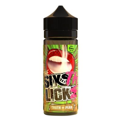 Six Licks Truth Or Pear 100ml(STRAWBERRY, LIME & PEAR)