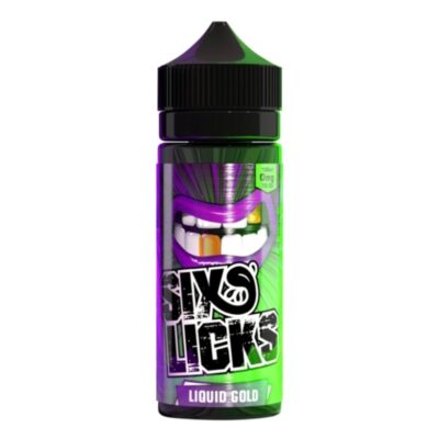 Six Licks Liquid Gold 100ml