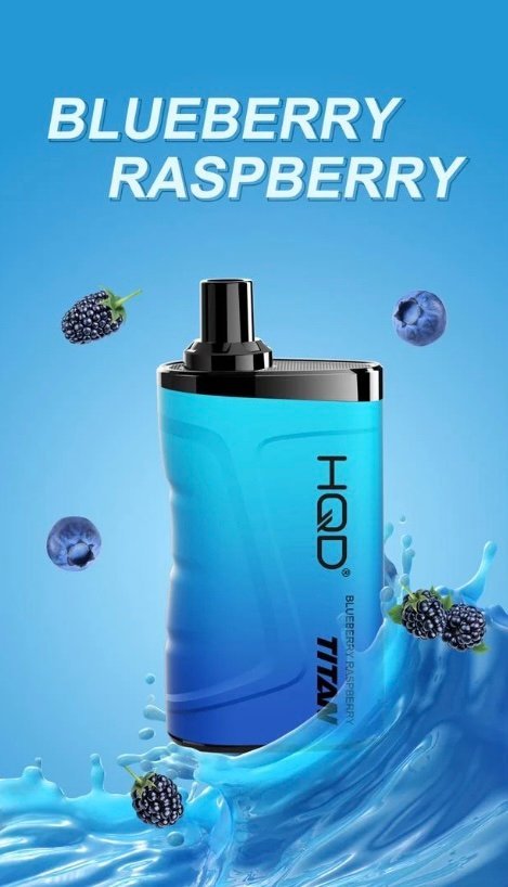 HQD TITAN BLUEBERRY RASPBERRY 7000 PUFFS
