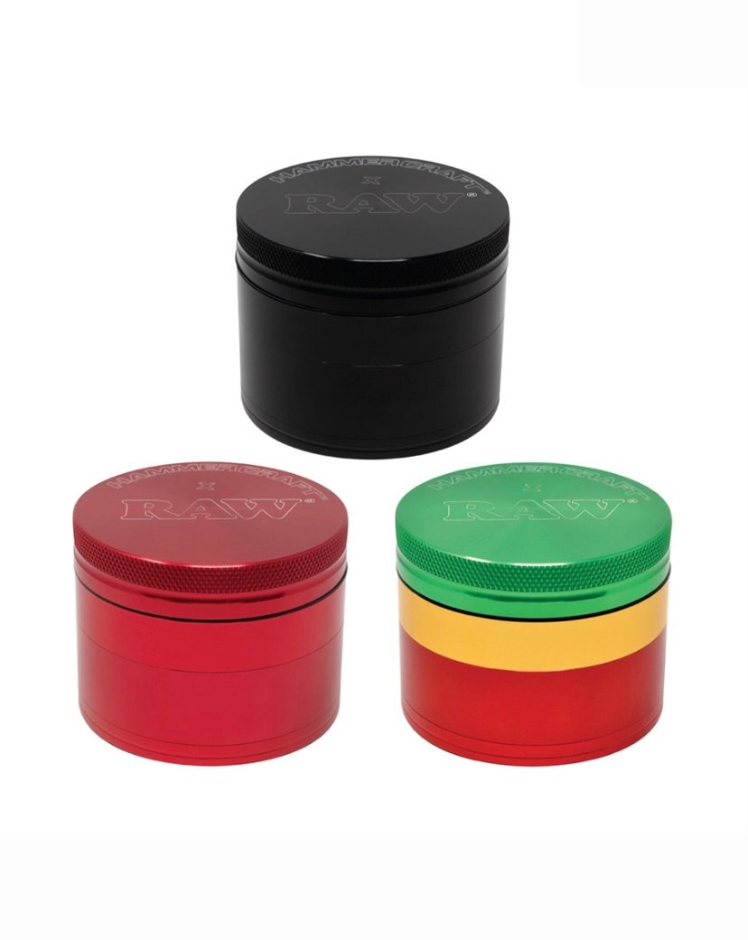 RAW x Hammercraft 4-Piece 2.5″ Grinder
