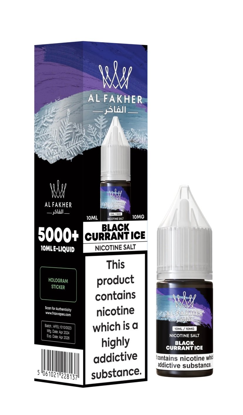E-LIQUIDS 10MG 10ML BLACKCURRANT ICE