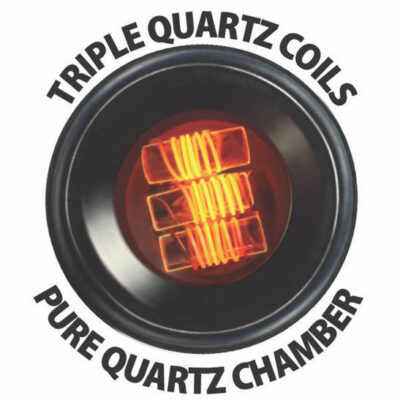 Pulsar APX Wax Triple Quartz Coil