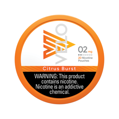 VELO POUCH CITRUS BURST 2MG